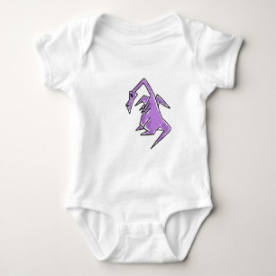 Body Para Bebé XX dragón púrpura enrrollado