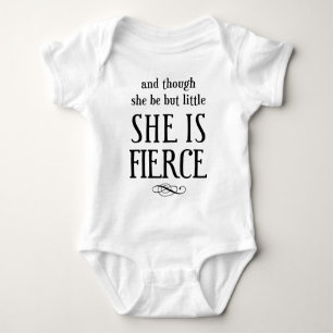 Body Para Bebé Y aunque sea pequeña, ¡es feroz!