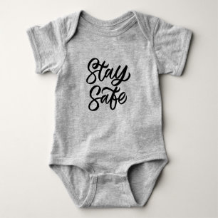 Body Para Bebé Y Mantente A Salvo