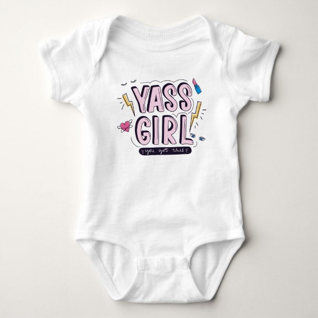 Body Para Bebé Yass Chica | Tienes Esto (Anverso)