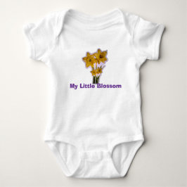 Body Para Bebé Yellow Daffodil Baby Bodysuit.