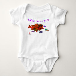 Body Para Bebé Yelloweye hambriento - Baby Bodysuit