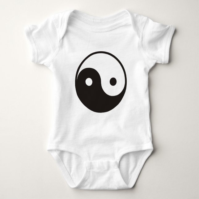 Body Para Bebé Yin Yang (Anverso)