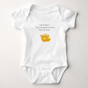 Body Para Bebé Yo como en la mamá