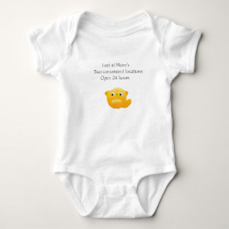 Body Para Bebé Yo como en la mamá