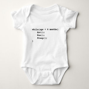 Body Para Bebé Yo como poo de I que duermo bebé programado