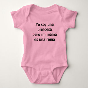 Body Para Bebé Yo soy una princesa