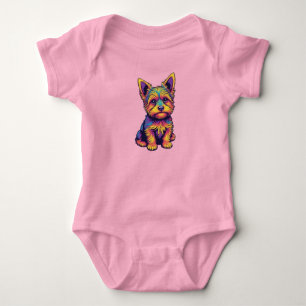 Body Para Bebé Yorkie adorable
