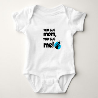 Body Para Bebé You Bug Mom, You Bug Me – Ladybug Baby Design