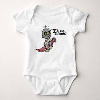 Body Para Bebé "Z" es para Zombie (chicas) Infante Creeper