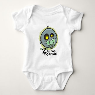 Body Para Bebé "Z" es para Zombie (niños)