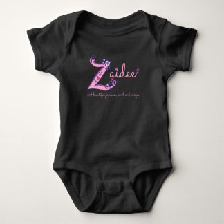 Body Para Bebé Zaidee chicas nombre Z significa ropa de bebé pers