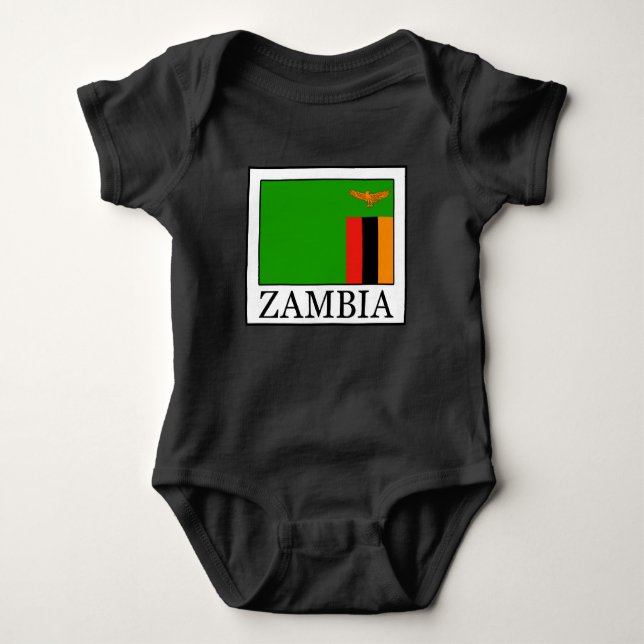 Body Para Bebé Zambia (Anverso)