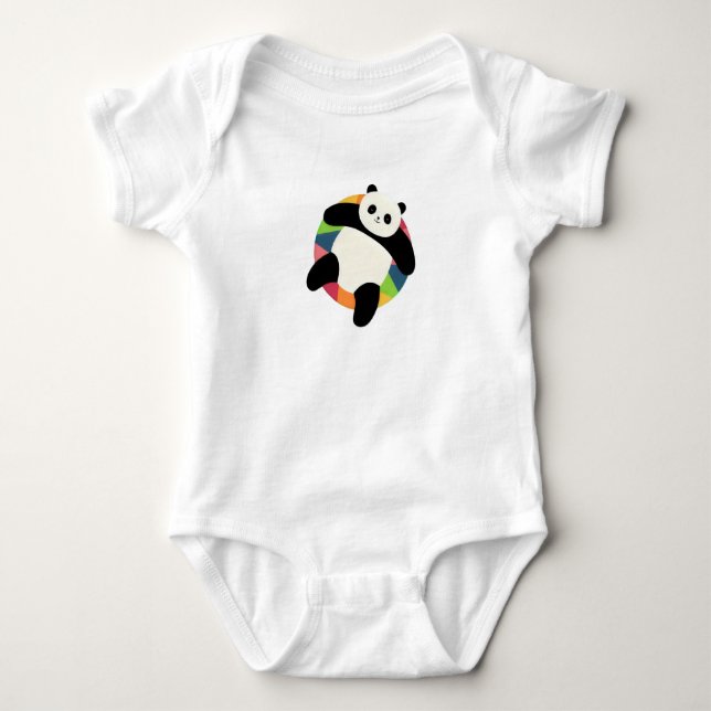 Body Para Bebé Zen Panda Spin (Anverso)