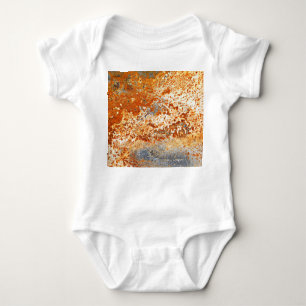 Body Para Bebé Zinc rugoso: fondo de textura gruesa.