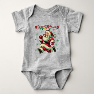 Body Para Bebé Zoomie Santa Navidades