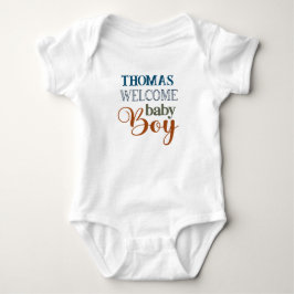 Body Personalizado para Bebé Jersey
