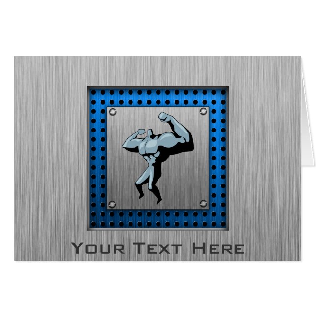 Bodybuilder metalizado cepillado de la mirada (Anverso (Horizontal))