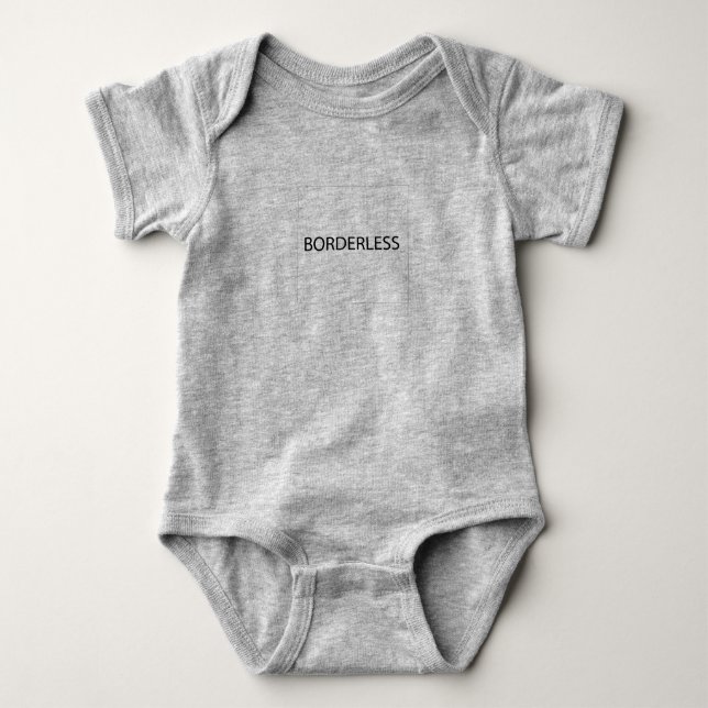 Bodysuit de Jersey para Bebé (Anverso)