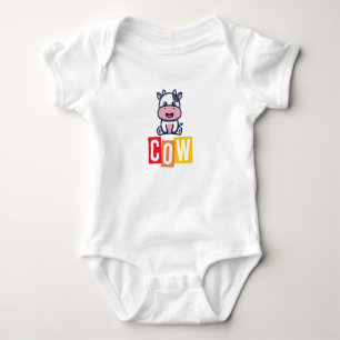 Bodysuit Jersey de Ternera Bebe