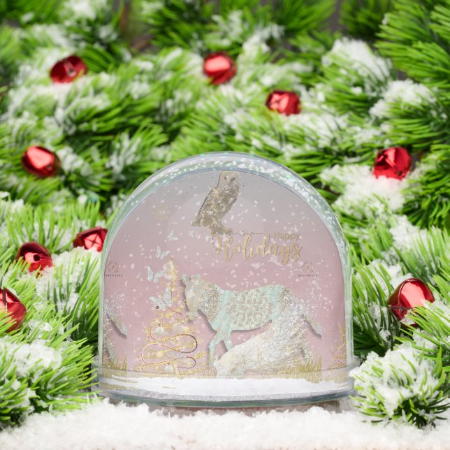 Boganhues Gold Design Animal print (Navidad)