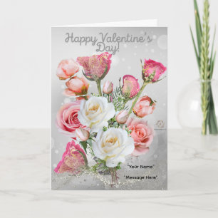 Boganhues Imprimir tarjeta Velentine de lujo