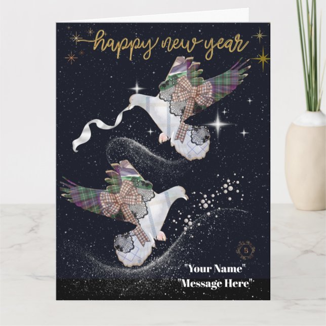 Boganhues Tarjetas de felicitación de impresión de (Anverso)