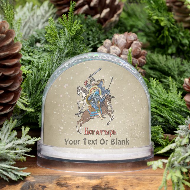 Bogatyr ruso medieval (Invierno)