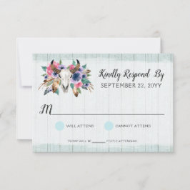 Bohemia Bohemia Rústica Floral de vaca RSVP