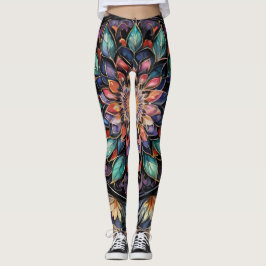 Bohemian Paisley no2 Leggings