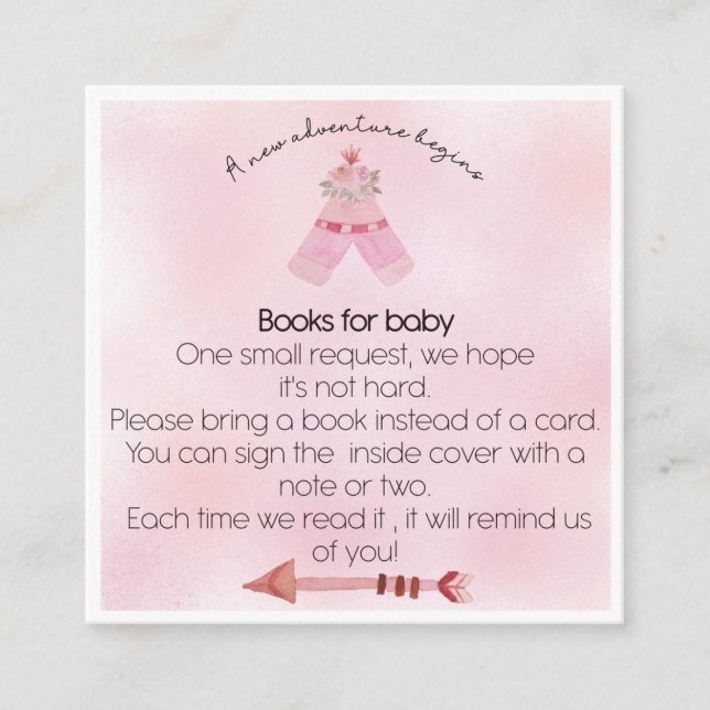 Bohemie Tepe Books para la tarjeta de ducha insert (Anverso)