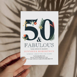 Boho 50 moderno y una invitación fabulosa para el 