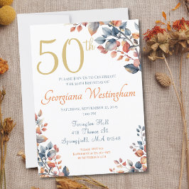 Boho Autumn deja invitación a los 50 años