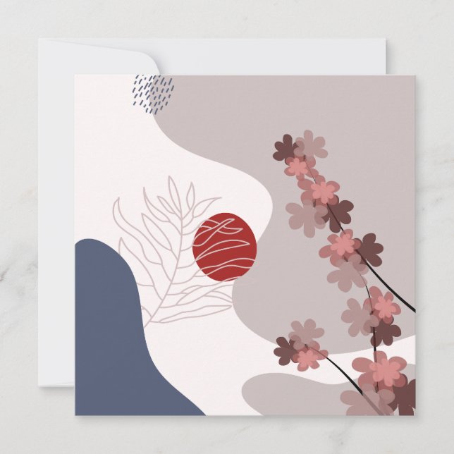 Boho azul magenta (Anverso)