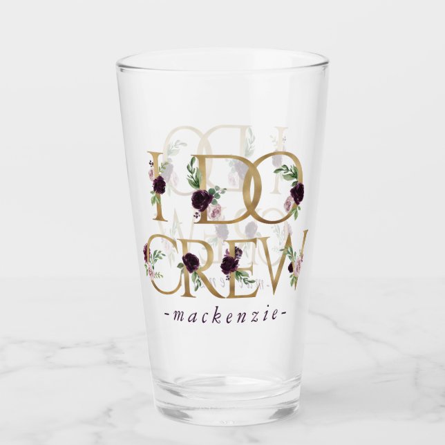 Boho Bling | Bachelorette Bridal Party I Do Crew (Anverso)