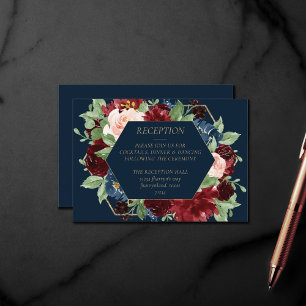 Boho Blooms   Armada oscura y recepción borgoñona