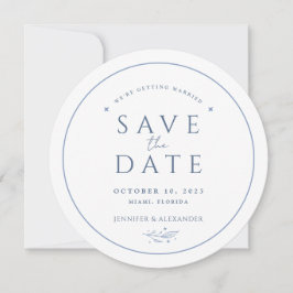 Boho Boho Celestial Wedding Save the Date Card