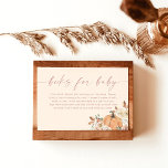 Boho Books para la tarjeta de bebé, Baby Shower de<br><div class="desc">Esta preciosa tarjeta Books for Baby tiene flores acuáticas y es perfecta para enviar con tus invitaciones para ducharte de bebé. ¡Edite fácilmente la mayoría de los términos para que coincidan con su evento! Los colores de texto y fondo son completamente editables —> haga clic en el botón "Editar usando...</div>