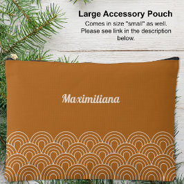 Boho Brown - Bolsa accesoria grande de arches Glam