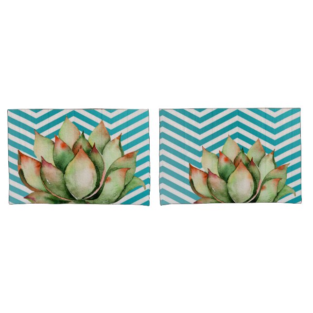 Boho Cacti Cactus Succul Fundas de almohada person (Anverso - Set)