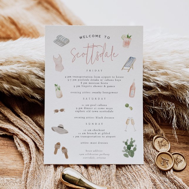 Bóho del desierto Bachelorette Weekend Itinerary (Subido por el creador)