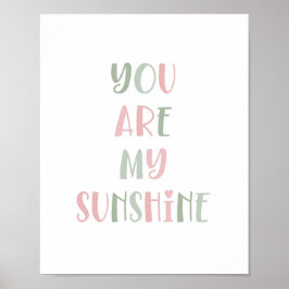 Boho Eres Mi Decoración Para Los Niños Sunshine