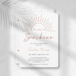 Boho Eres Mi Invitación Sunshine Baby Shower