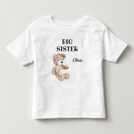 Boho Fiesta de Bebé Hermana Mayor Camiseta para Be