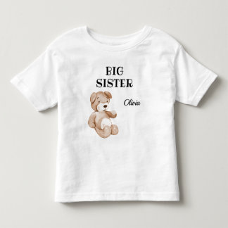 Boho Fiesta de Bebé Hermana Mayor Camiseta para Be