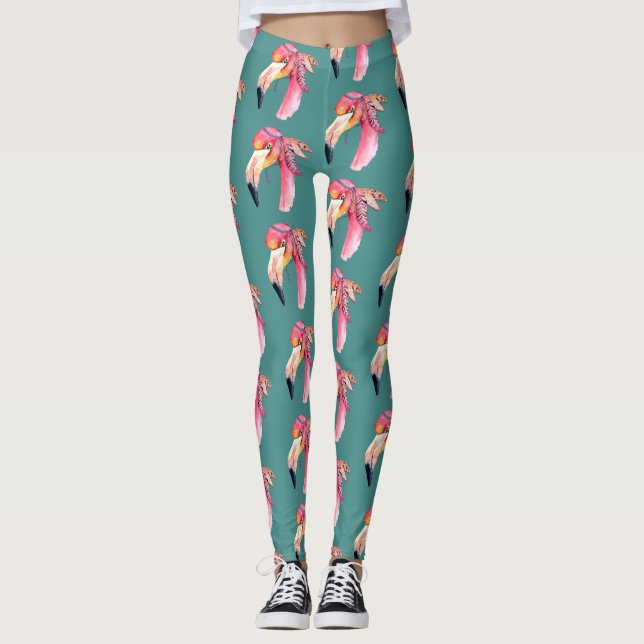 Boho Fiona Flamingo Leggings (Anverso)