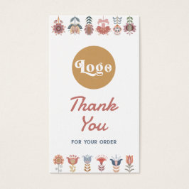 boho flor de arte folclórico prospecto insertar