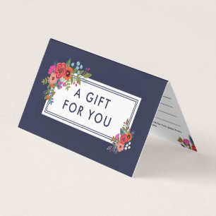 Boho Floral Bouquets - Certificado de regalo