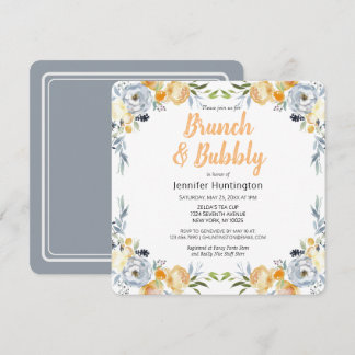 Boho Floral de ducha de novia brunch
