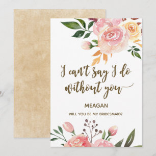 boho floral serás mi tarjeta de novia